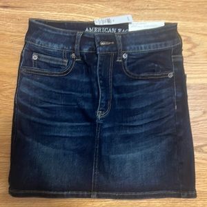 American Eagle Hi Rise Mini Jean skirt